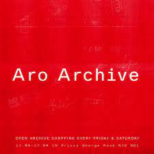 Beispiel einer Aro Archive-Schriftart